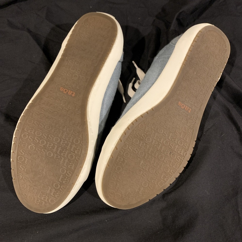 Taos STAR Blue Canvas Sneakers Women's Shoes Size 7.5 US/38‎ EUR - Picture 6 of 6